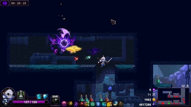 ACT 1 OBERON?? SIN RECRUIT?? THE LUCK IS ABSURD HERE!! | Skul the Hero Slayer смотреть онлайн