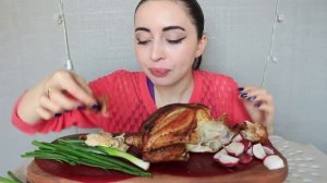 Очень неприятная история / Курица гриль ? / Мукбанк asmr / Ayka Emilly