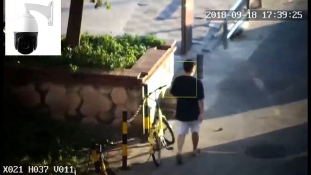 ENSTER Auto tracking IP PTZ Dome Camera смотреть онлайн