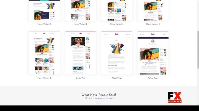 Evia - a Responsive Blog Theme for WordPress personal 15 смотреть онлайн