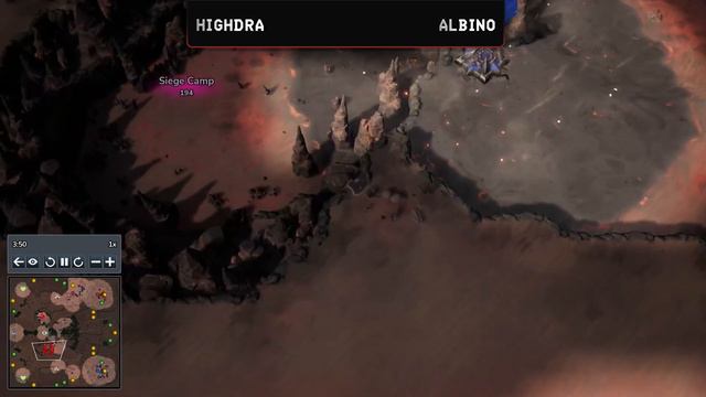 Highdra v. Albino | afterMath Arena #2 | Stormgate смотреть онлайн