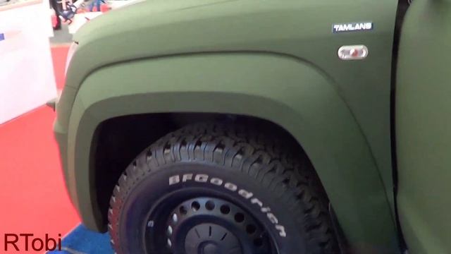 Tamlans VW Amarok type I ambulance on the RETTmobil 2018 expo in Germany смотреть онлайн