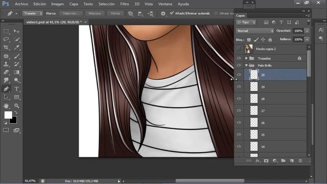 Efecto Cartoon | Cartoon Effect | Photoshop смотреть онлайн