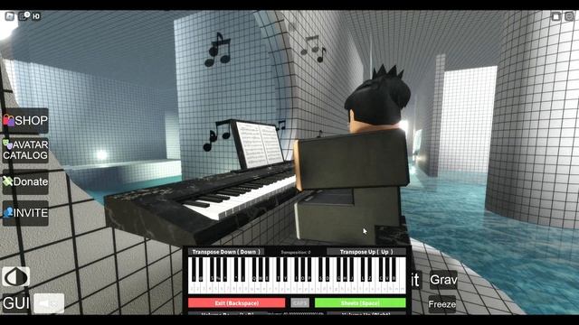 Roblox | Attempting to Play "Everybody wants to rule the world" and "Material Girl" on Piano смотреть онлайн