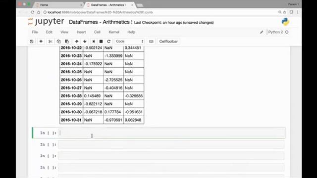 25 DataFrames Universal Functions on Dataframe смотреть онлайн