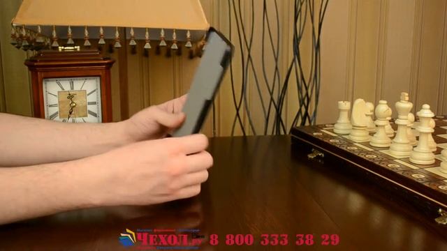 Умный легкий чехол для Xiaomi Mipad 2 7.9 " (IPS Intel X5-Z8500) "Il Sottile" черный пластиковый смотреть онлайн