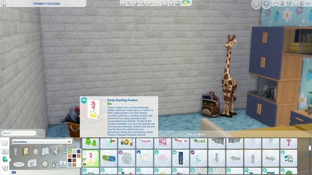 The Sims 4 Kids Room Speed Build смотреть онлайн