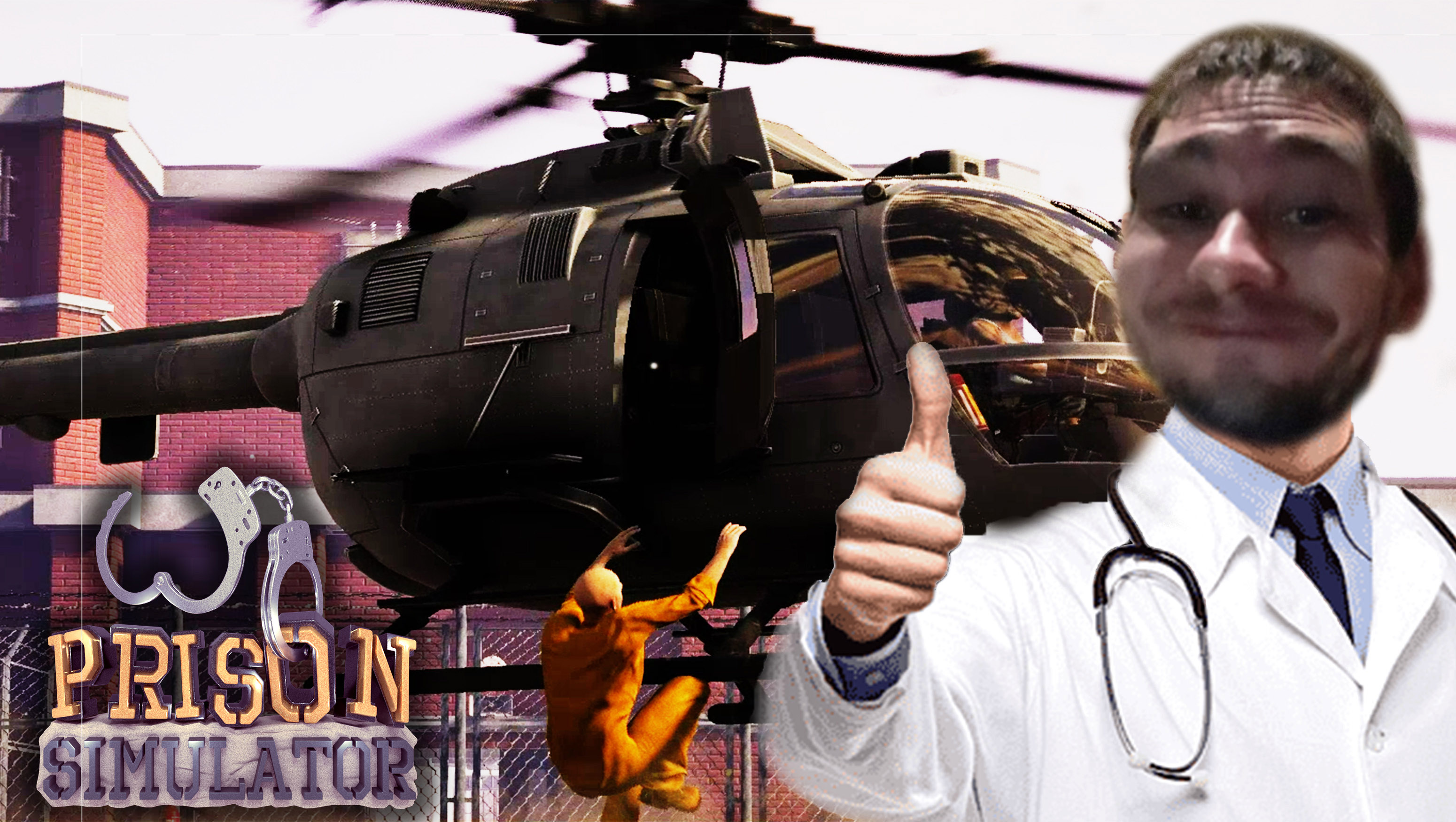 ОН УЛЕТЕЛ ◈ Prison Simulator #12
