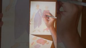 Рисуем женский и мужской греческие костюмы - пошаговый видео-урок