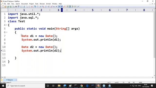 CORE JAVA tutorials || Session - 15 || by Mr. Nagoor Babu On 18-10-2019 @ 7AM смотреть онлайн