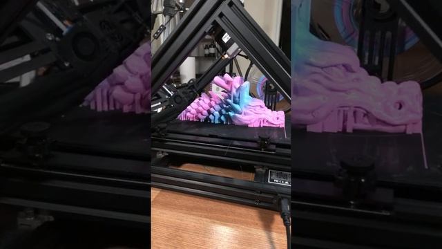 3D Printing BIG Dragon On the Belt Printer смотреть онлайн