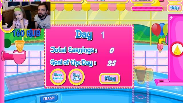 ИГРА СМУЗИ МОРОЖЕННОЕ Ice Cream Cone Cupcakes Game Now ❤ Game for Kids ? Игры для девочек Android смотреть онлайн