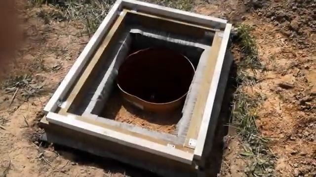 Дачный туалет своими руками День 2 Каркас Чертёж туалета смотреть онлайн