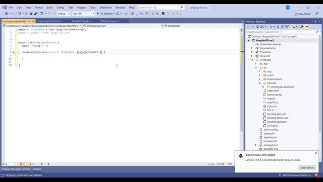 Angular CRUD with .Net Core | Part 1 | LIVE IMPLEMENTATION & OUTPUT #angular смотреть онлайн