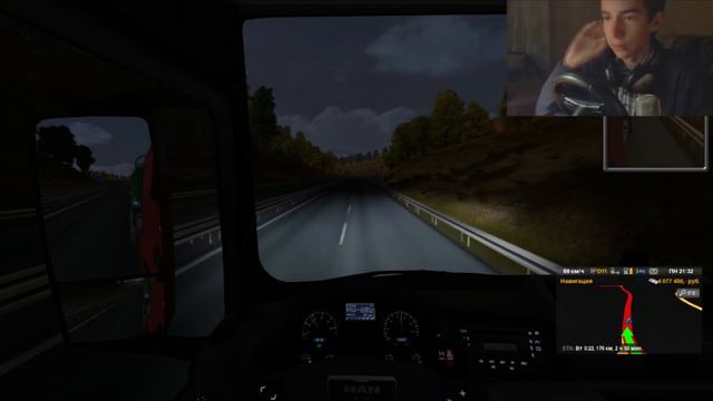 Euro Truck Simulator 2: За рулем по Европе [#17] смотреть онлайн