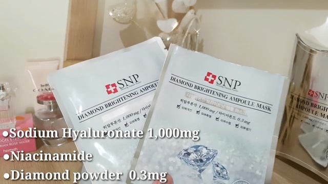 S N P DIAMOND BRIGHTENING AMPOULE MASK REVIEW смотреть онлайн