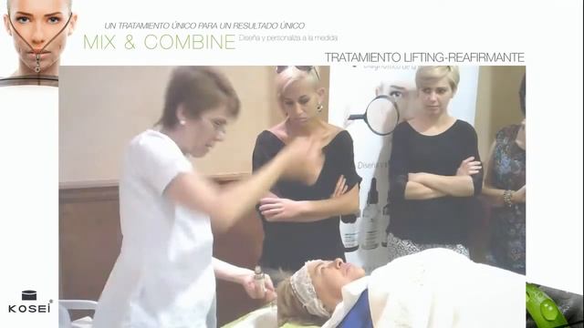 Cómo hacer un Tratamiento Lifting reafirmante Mix & Combine. Kosei Profesional смотреть онлайн