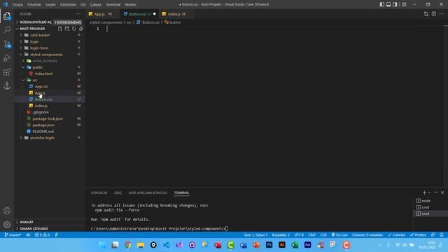 ?React Styled-Components ile Stillendirme - React styled-components En Basit Anlatım!? смотреть онлайн