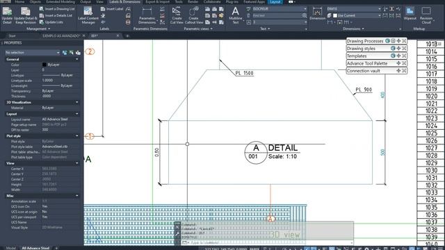 AUTOCAD ADVANCE STEEL CLASE 16 AVANZADO смотреть онлайн