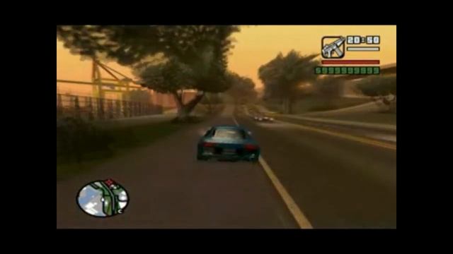 Обзор автомобилей в gta sa #28 Audi R8 смотреть онлайн
