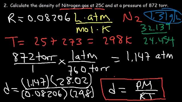 Gas Density and Molar Mass Formula, Examples, and Practice Problems смотреть онлайн