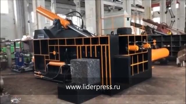 Пресс гидравлический для металлолома Y81-250 смотреть онлайн