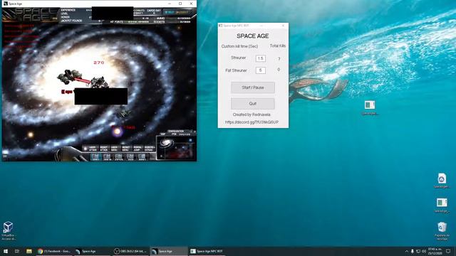 Space Age New NPC Killer (Dark Orbit Private Server 2021) смотреть онлайн