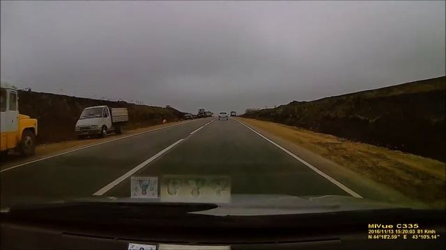 Обгон по сплошной . Минеральные ВОДЫ - Александровское . смотреть онлайн