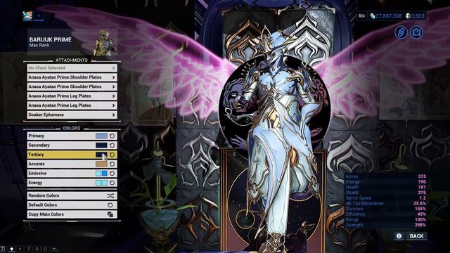 Warframe | Fashion Frame | Baruuk Prime : Warrior of the Endless Sea смотреть онлайн