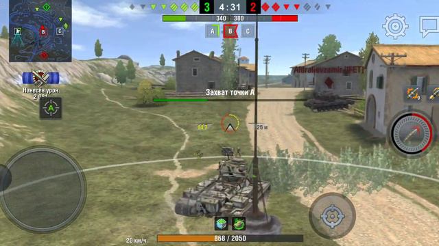World of Tanks Blitz, танк M-V-Yoh, Мастер в День Рождения, уровень 9й. смотреть онлайн