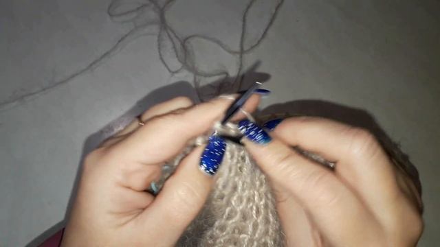 Шапка английской резинкой по кругу без шва. смотреть онлайн