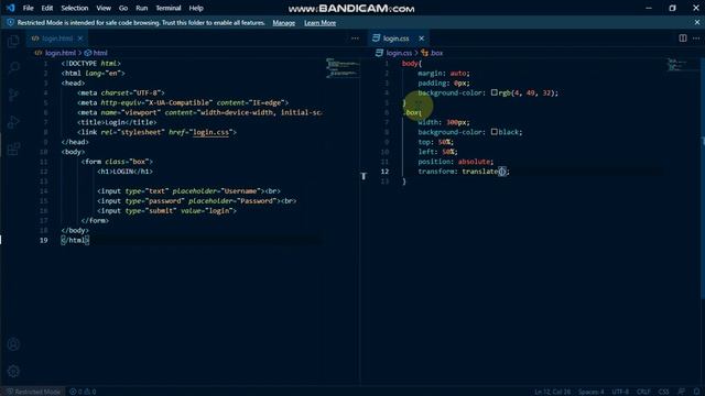 create a simply login page with html and css #1 смотреть онлайн