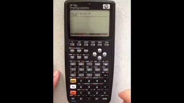 Newtons method on HP 50g смотреть онлайн