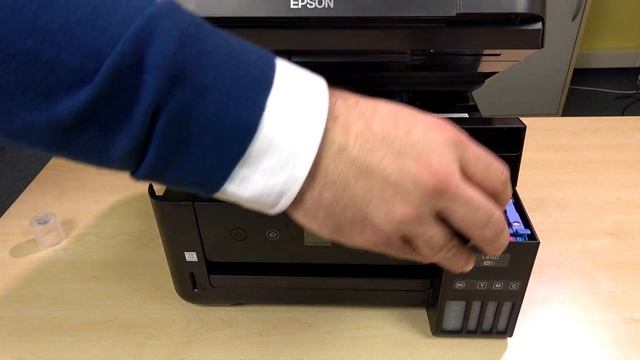 EPSON EcoTank-os L4160; L6160; L6170; L6190 típusok kezdőtelepítése смотреть онлайн