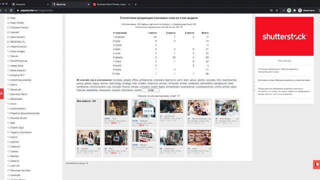 Описание инструмента 