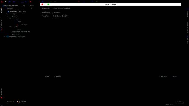 4 урок. Java REST service. Создание maven проекта смотреть онлайн