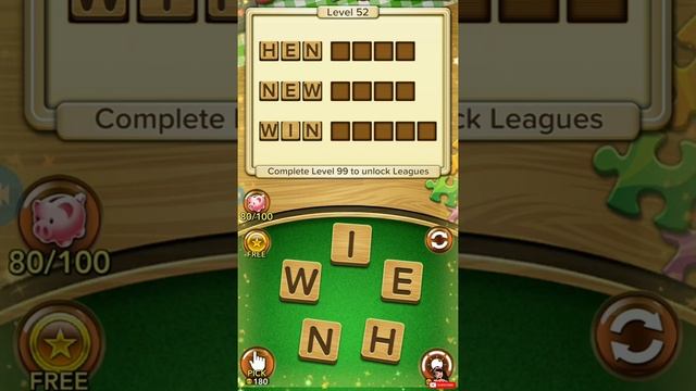 Word Collect Game Level - 52 Walkthrough Android Gameplay | Puzzle Games смотреть онлайн