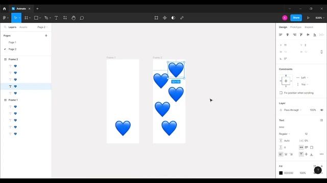 How to Animate Heart Emoji’s in Figma | Smart Animate | Figma смотреть онлайн