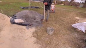 как  приготовить БЕТОН  для  изготовление дорожки. своими  руками.