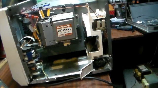 Ремонт микроволновки Панасоник! После сервиса)