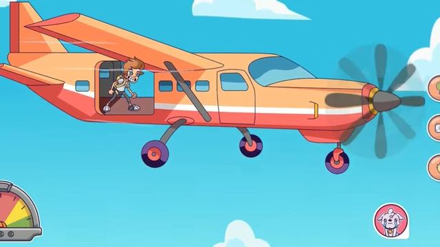 Skydive Adventure Gameplay | Android Gameplay Part #1 | Blue Sky смотреть онлайн