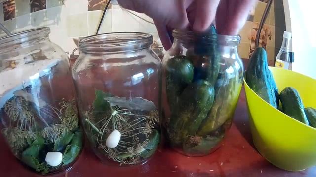 Соленые огурцы на зиму