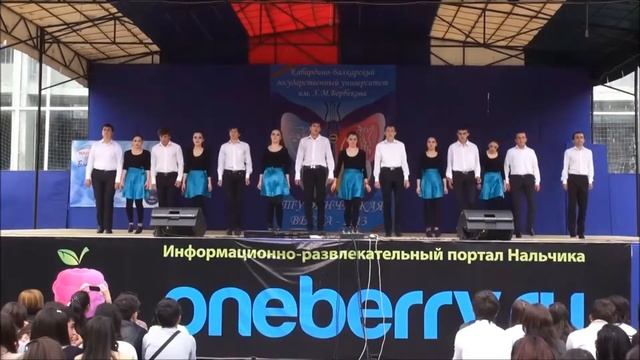 Медицинский колледж КБГУ. Студенческая весна - 2013. Ирландский танец смотреть онлайн