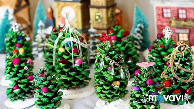 Новогодние Поделки!!!!! Очень много идей!!!! смотреть онлайн