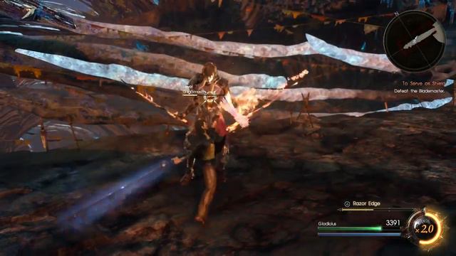 Final Fantasy XV DLC Gladiolus Episode Playthrough Part 5: VS Blademaster Gilgamesh