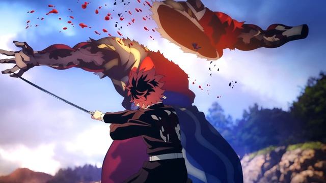 Tanjiro vs Hantengu | Demon Slayer Season 3 | 4K 60FPS смотреть онлайн