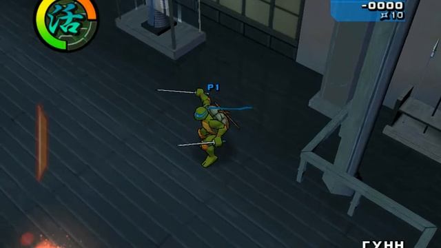 TMNT 2: Battle Nexus - Глава 0 (Небоскреб Шреддера): Эпизод 2 "Крыша" смотреть онлайн