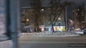 КИРОВ вечерняя К. Маркса Четвертый день снегопада