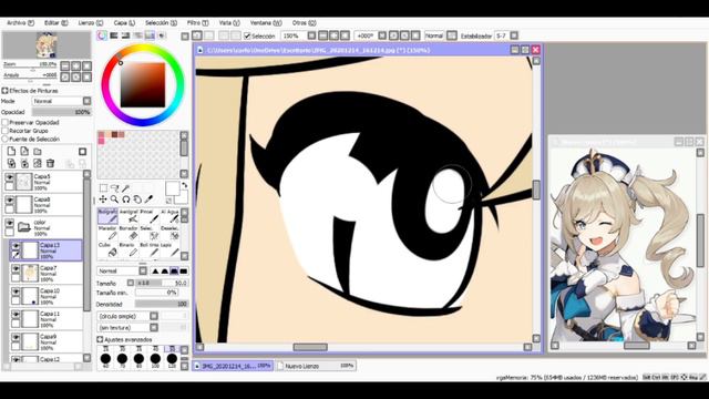 DIBUJANDO A BARBARA (Speedpainting Genshin Impact) смотреть онлайн