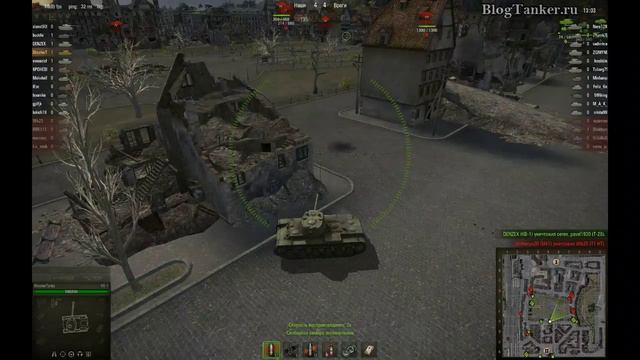 КВ-1 в World of Tanks, карта Химмельсдорф смотреть онлайн